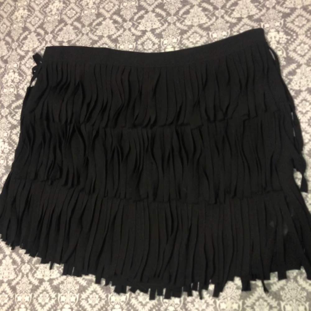 Black skirt